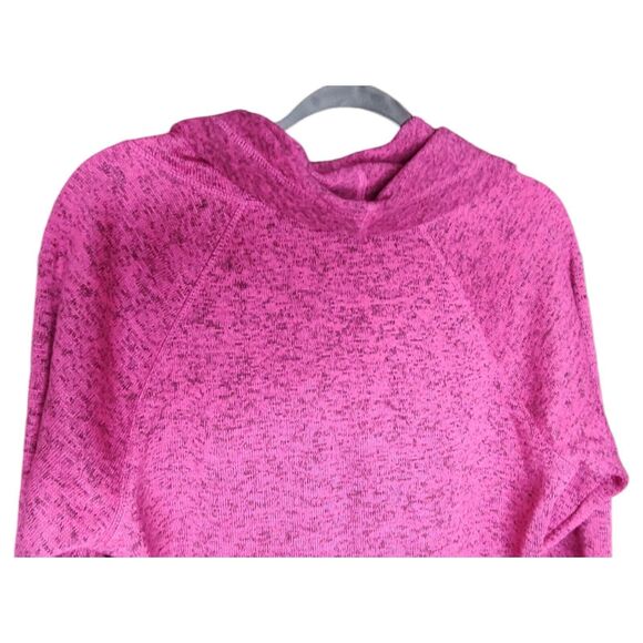 NEW Ideology Sz LG Pullover Fleece Women's Cowl Neck Cozy Sweater Passion Berry - Picture 9 of 10
